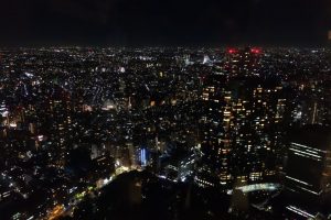 Ausblick vom Tokyo Metropolitan Government Building