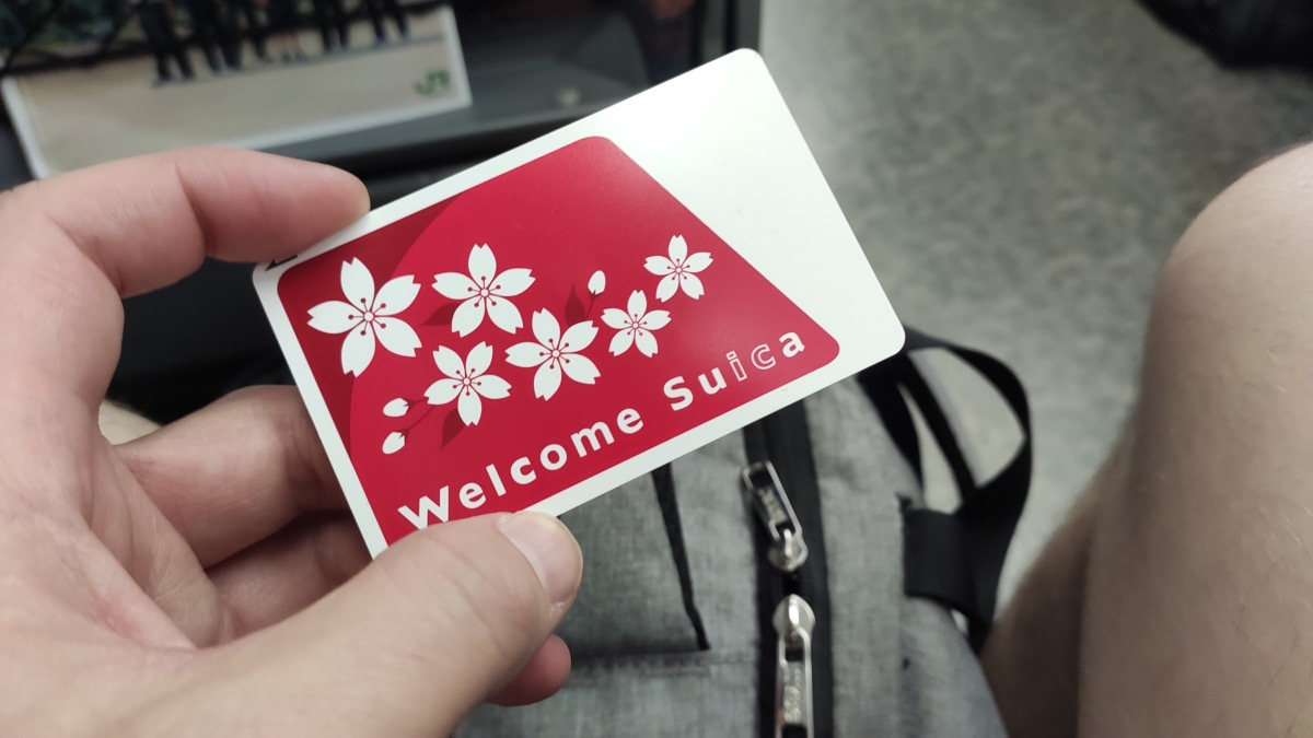 Suica Welcome Card